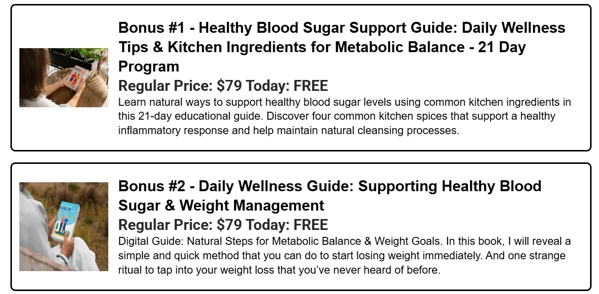 Biodentex Free Bonuses